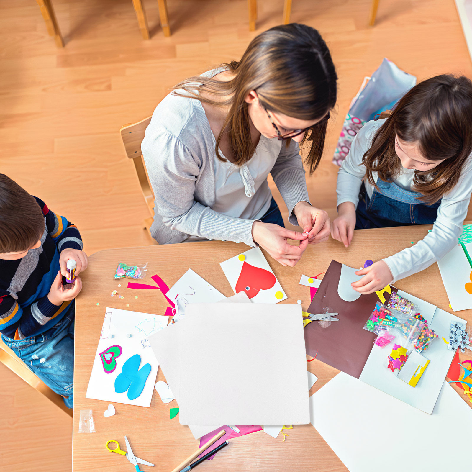 Art Craft Kindergarten - 2 szt. Piankowe tablice o wysokiej