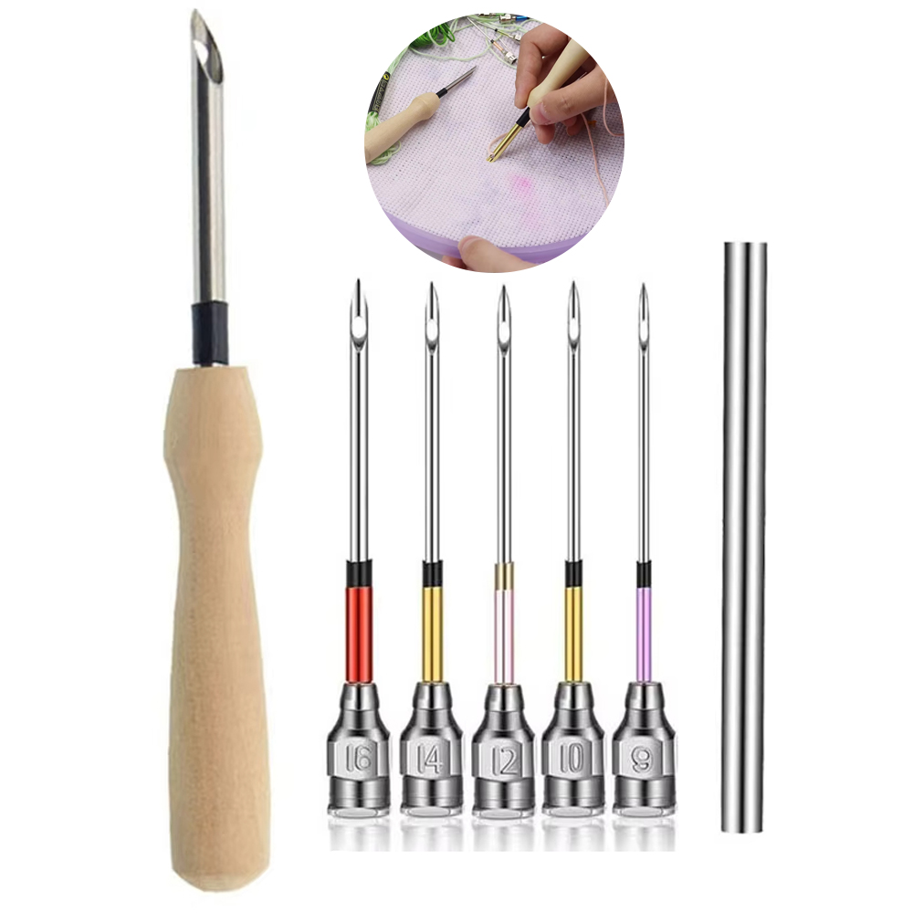 Punch Needle Kit - Zestaw narzędzi do haftowania punch needle,