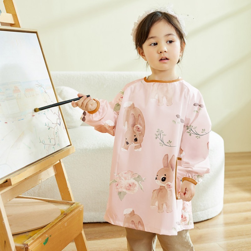 Art Craft For Preschoolers - Dziecięca wodoodporna koszula ochronna do malowania