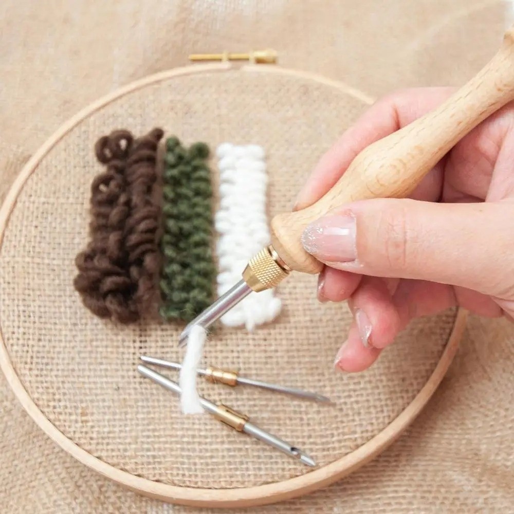 Punch Needle Kit - Zestaw igieł do punch needle 2.5mm/3.5mm/5mm