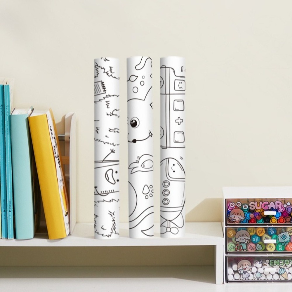 Art Craft Book - Zabawna 3-metrowa rolka do malowania graffiti