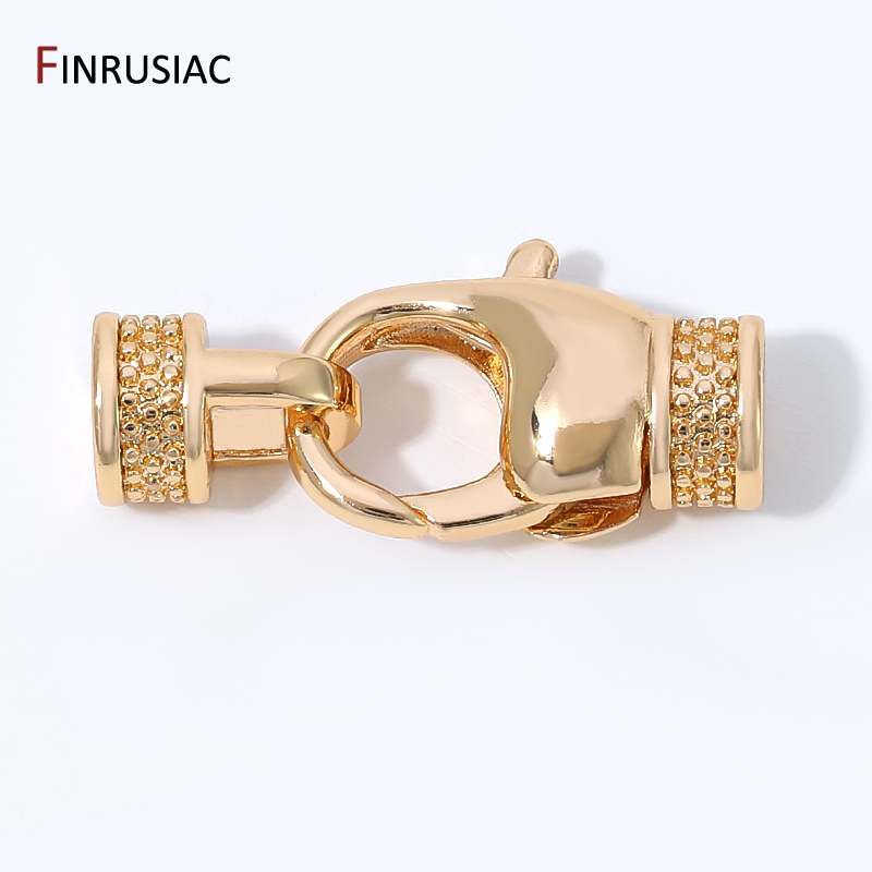 Art Craft Making - Złote (14K) pozłacane mosiężne zapięcia typu