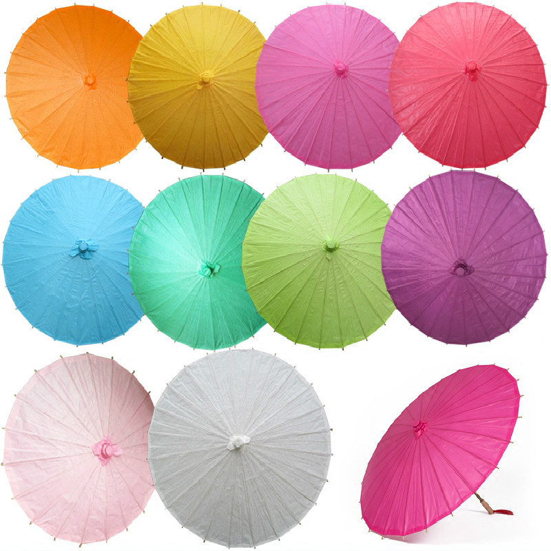 Art Craft Easter - Nowy, ręcznie robiony, kolorowy papierowy parasol
