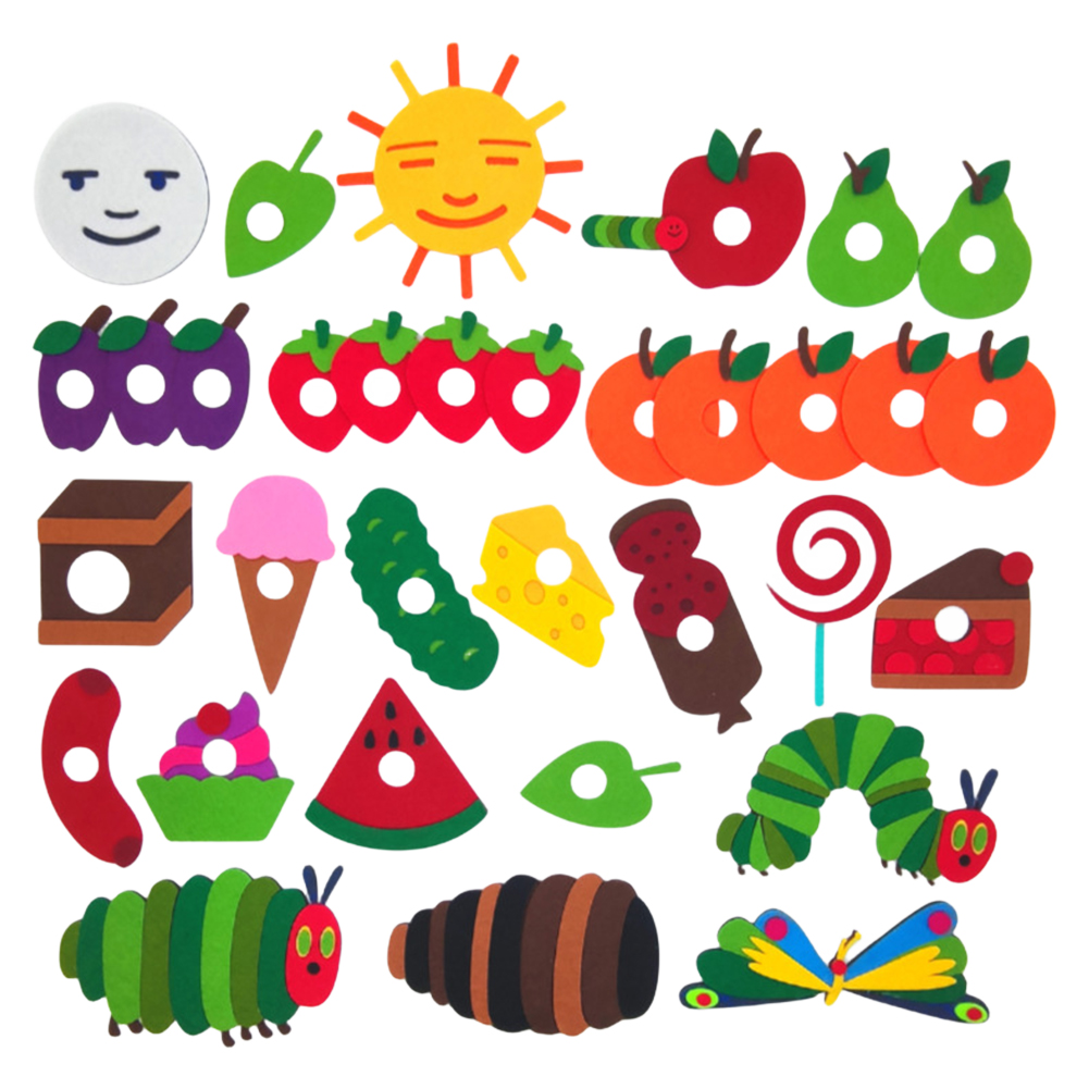 Art Craft For Preschoolers - Zabawka Głodna Gąsienica, angielskie książeczki obrazkowe,