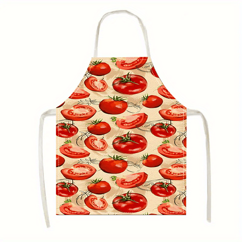 Art And Craft Vegetable - Fartuch Pomidorowy Czerwony Warzywny Kuchenny Do