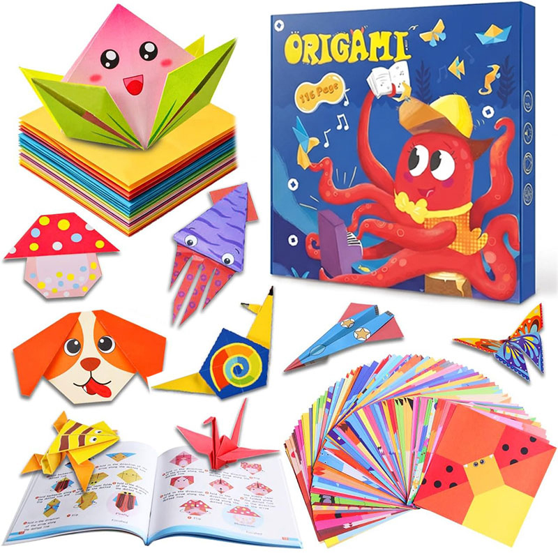 Art Craft Book - Zestawy do origami, książka z instrukcjami,