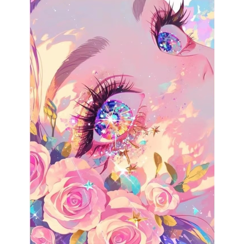 Wallpaper Art And Craft - Zestawy do Diamond Painting, obrazki z