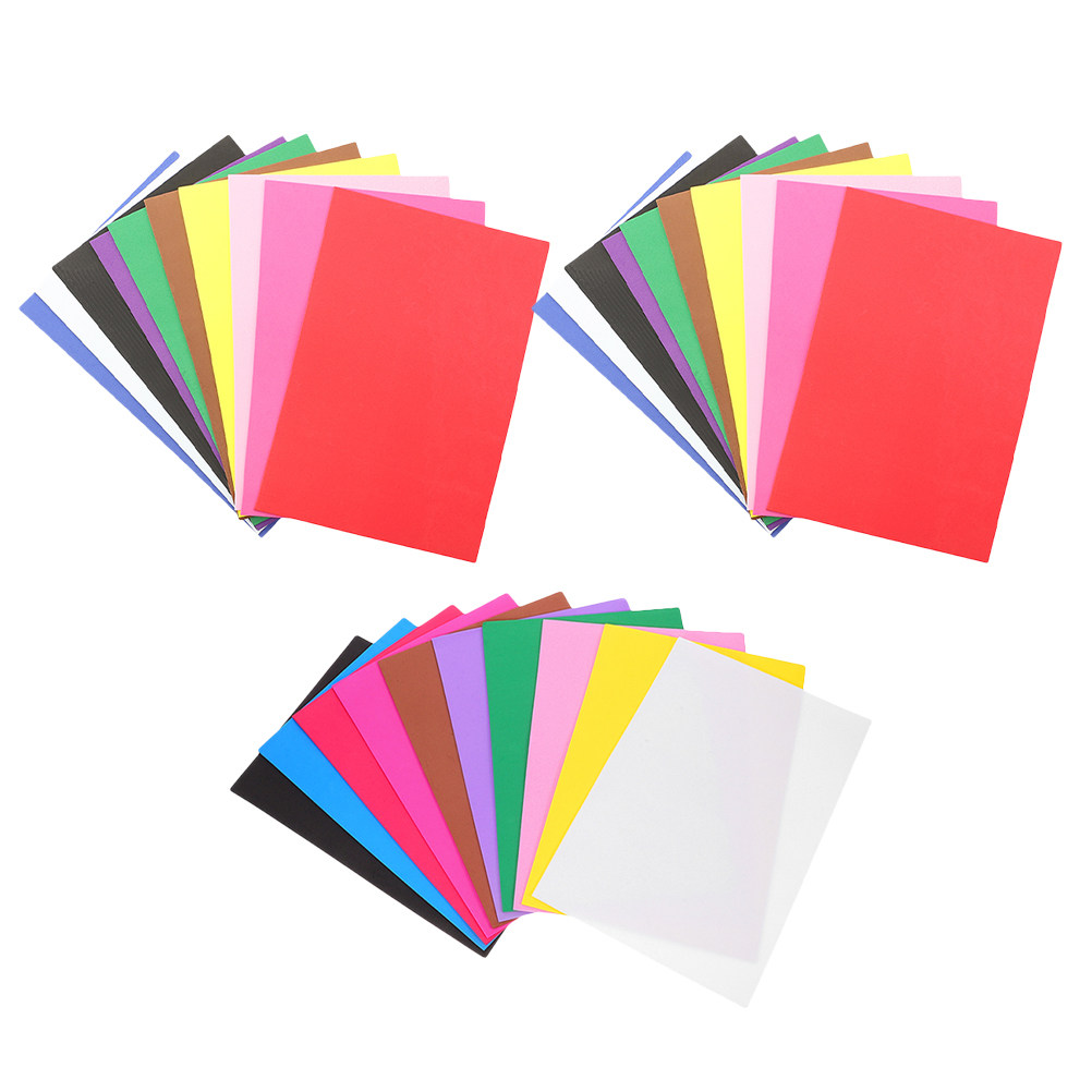 Art Craft For Preschoolers - 30 sztuk kolorowych arkuszy pianki EVA,