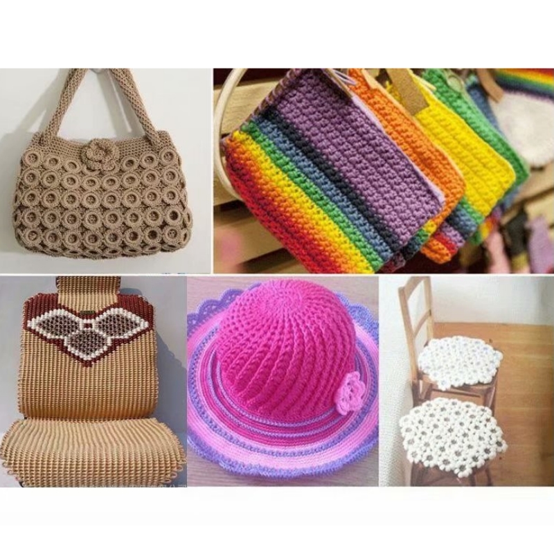 Nić polipropylenowa kolorowa 1 – Art Craft Yarn recenzja i cena