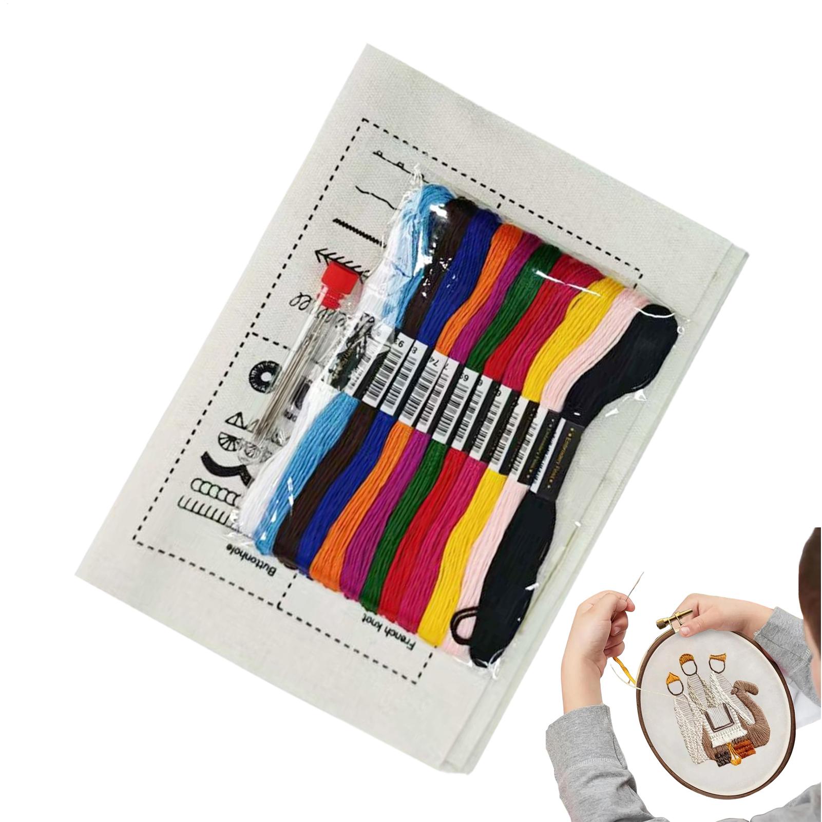 Zestaw do haftowania DIY: igły – Art Craft Book recenzja i cena