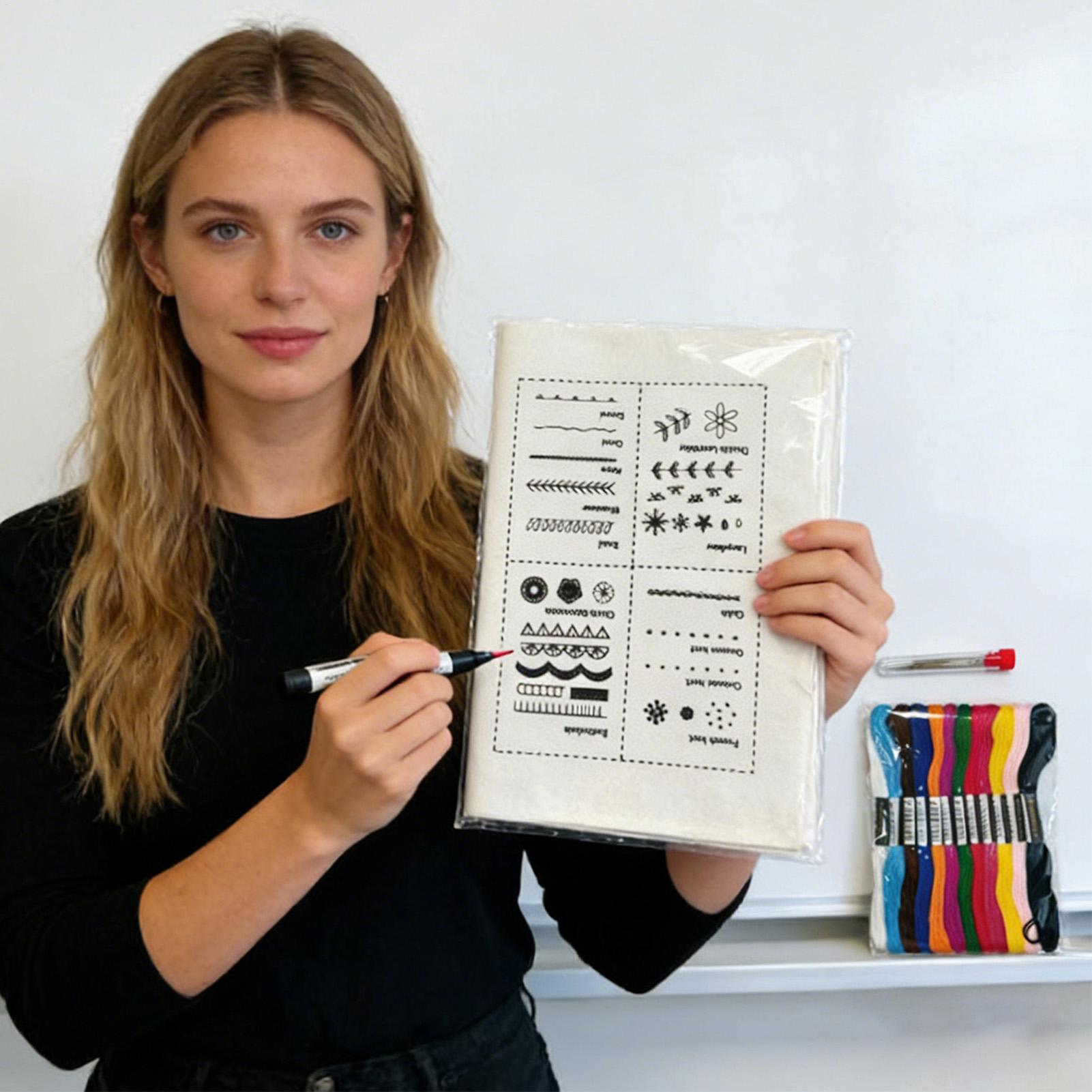 Zestaw do haftowania DIY: igły – Art Craft Book recenzja i cena