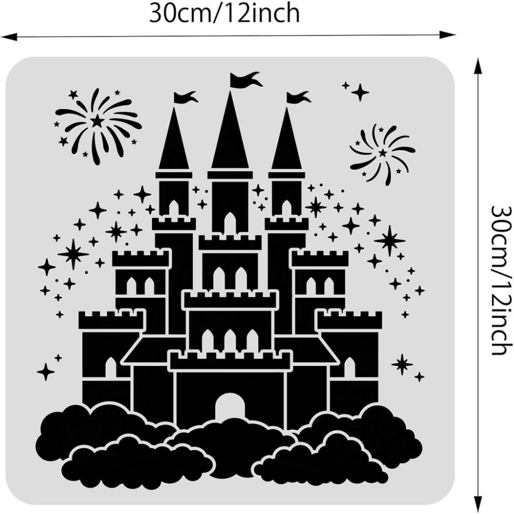 Plastikowy szablon do malowani – Wallpaper Art And Craft recenzja i cena