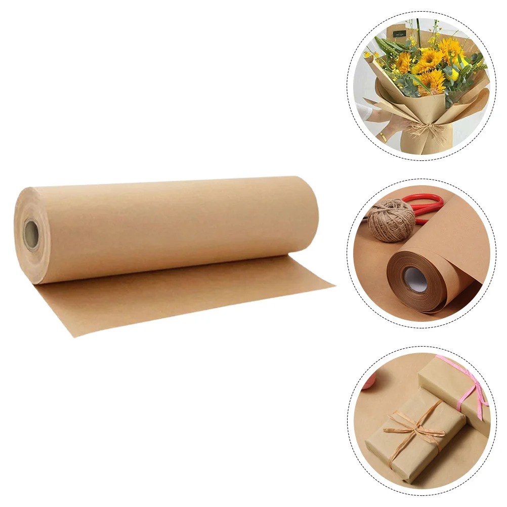 30CM brązowy papier pakowy ide – Wallpaper Art And Craft recenzja i cena