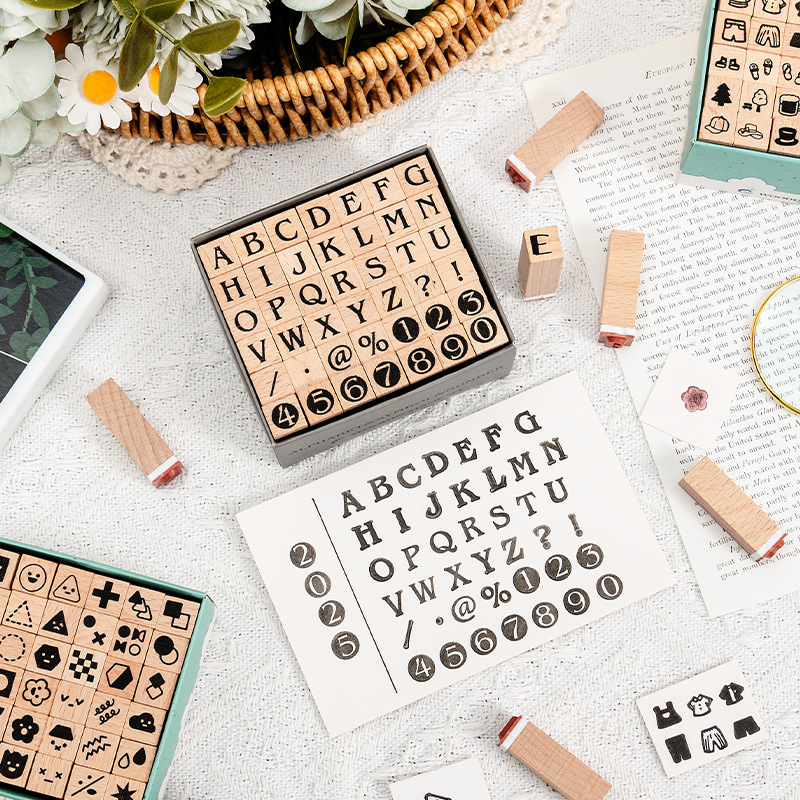 Uroczy Drewniany Zestaw Stempl – Rubber Stamp Blank recenzja i cena