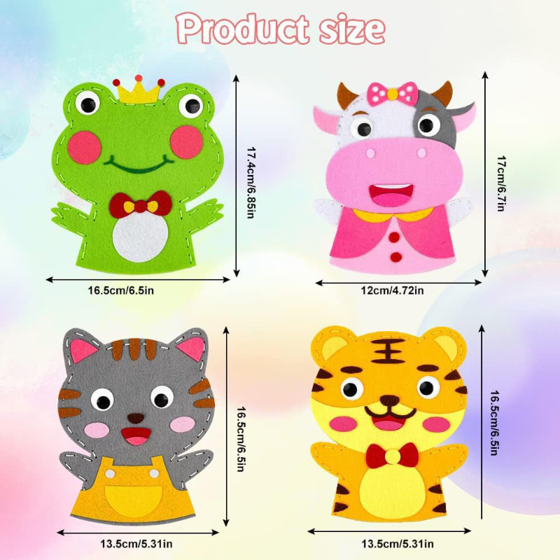 Cute Cartoon Animal Hand Puppe – Art Craft 6 Year Old recenzja i cena