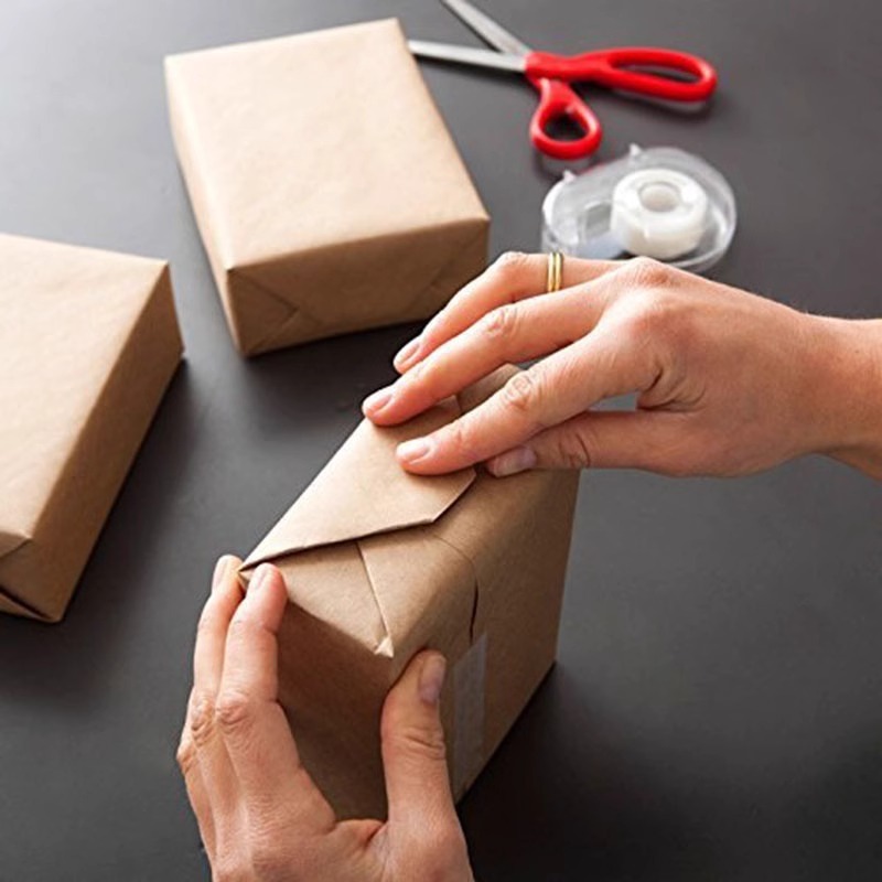 Brązowy papier kraft idealny d – Wallpaper Art And Craft recenzja i cena