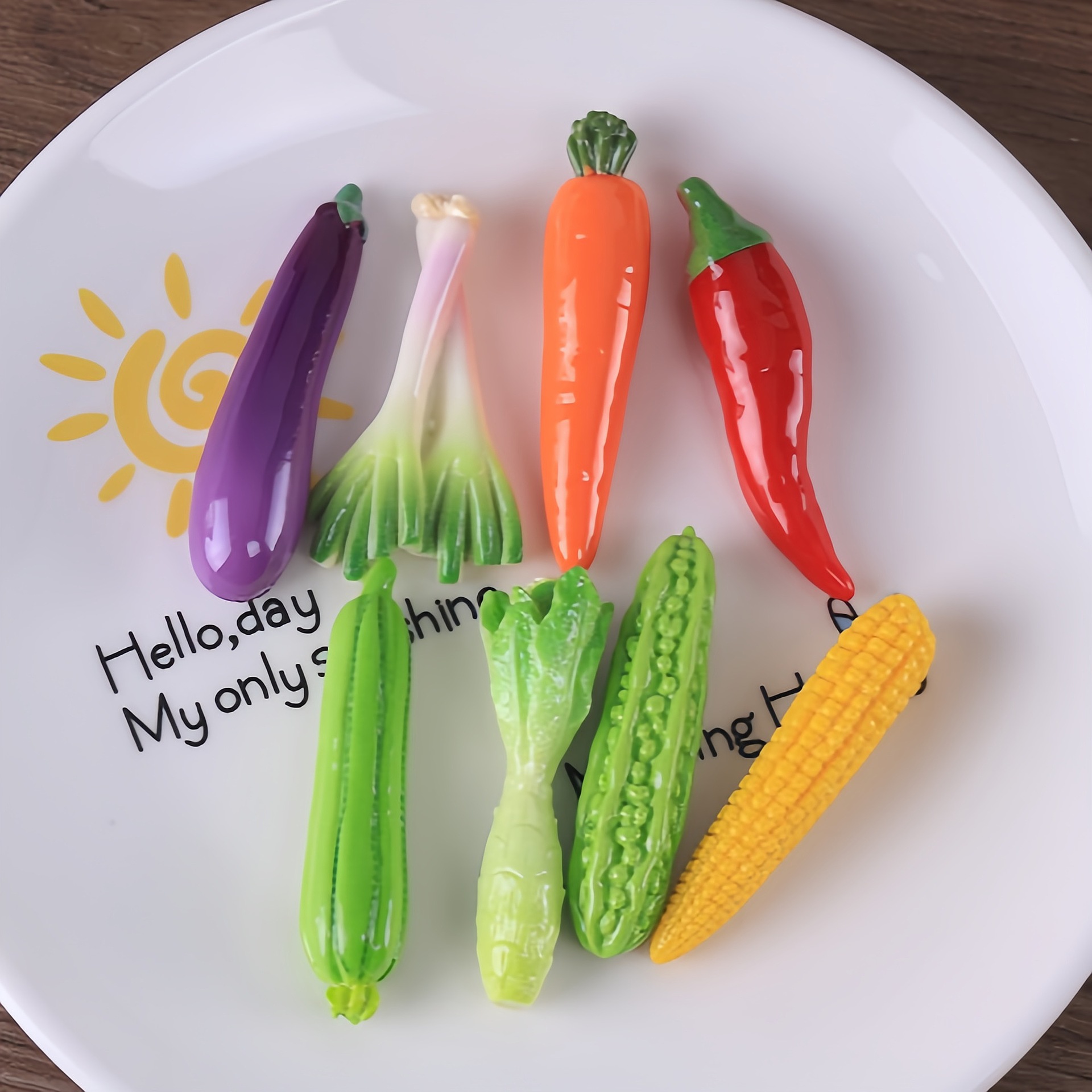 10 szt. Sztuczne warzywa z pła – Art And Craft Vegetable recenzja i cena