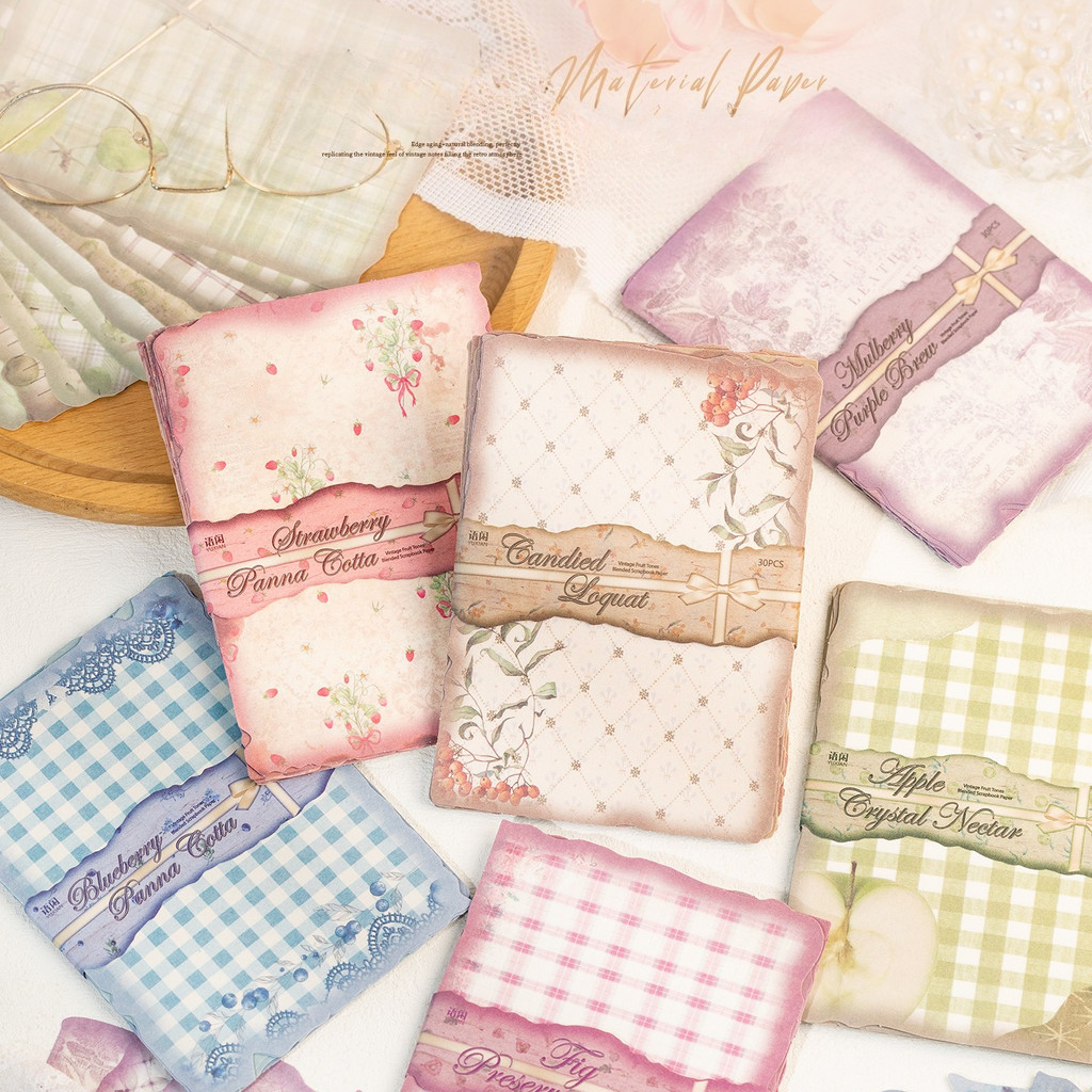 30 arkuszy papieru w stylu vin – Art Craft Background recenzja i cena