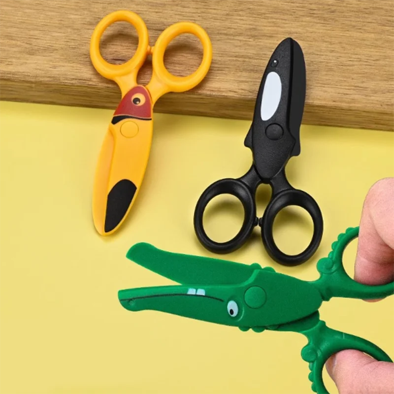 Nożyczki dla dzieci, ręcznie r – Art Craft For Preschoolers recenzja i cena