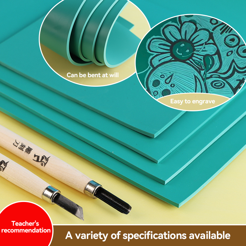 Zestaw do stemplowania linoleu – Rubber Stamp Blank recenzja i cena