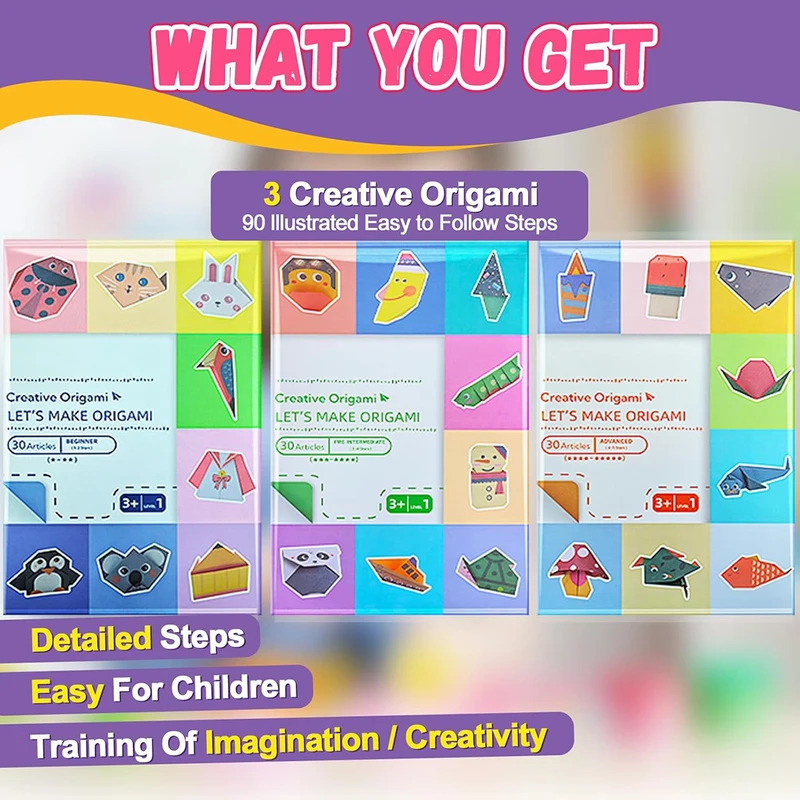 Zestaw do origami z 30/96 kart – Art Craft Book recenzja i cena