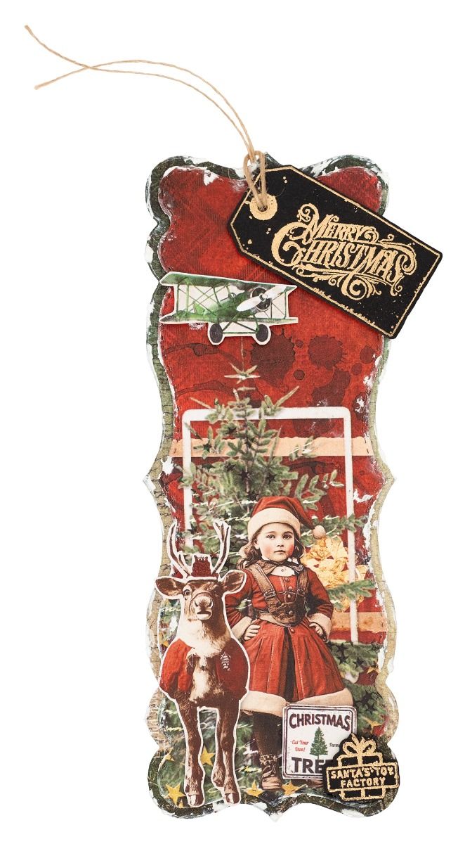 Gwiaździste tło Zimowy Święty  – Rubber Stamp Blank recenzja i cena