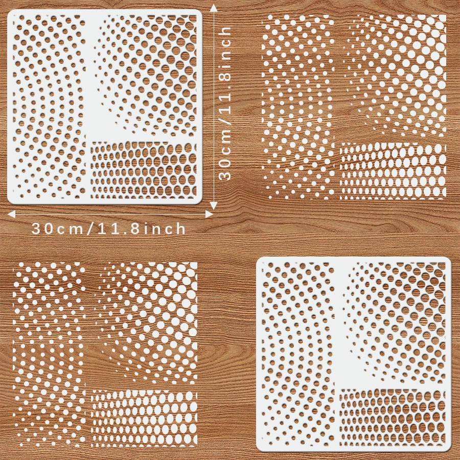 Szablon do malowania halftone  – Art Craft Background recenzja i cena
