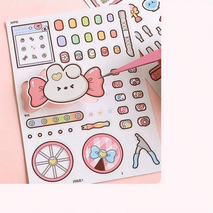 Różowy Dziecięcy Salon Paznokc – Art Craft Book recenzja i cena