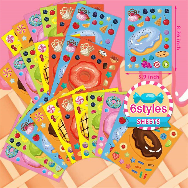 Naklejki z pączkami do samodzi – Art Craft 6 Year Old recenzja i cena