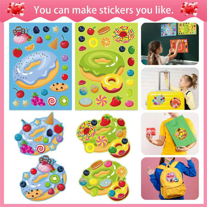 Naklejki z pączkami do samodzi – Art Craft 6 Year Old recenzja i cena