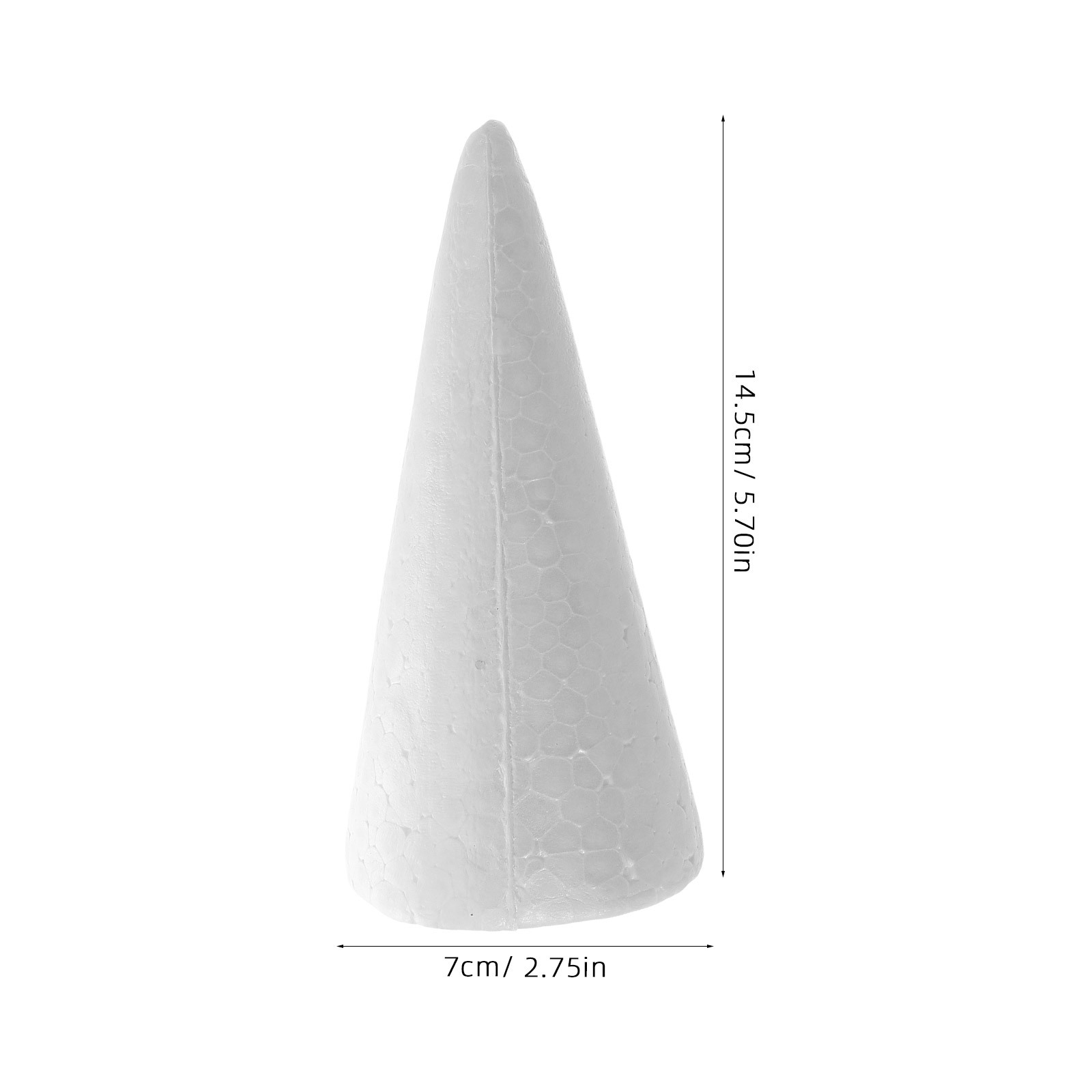 12 szt. Stożków z pianki 15 cm – Art Craft For Christmas recenzja i cena